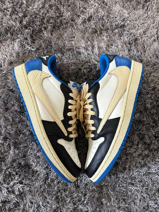 Air Jordan 1 Retro Low Fragment Design Travis Scott